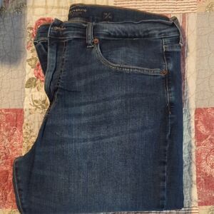 Lucky Brand Dark Blue Straight Jeans